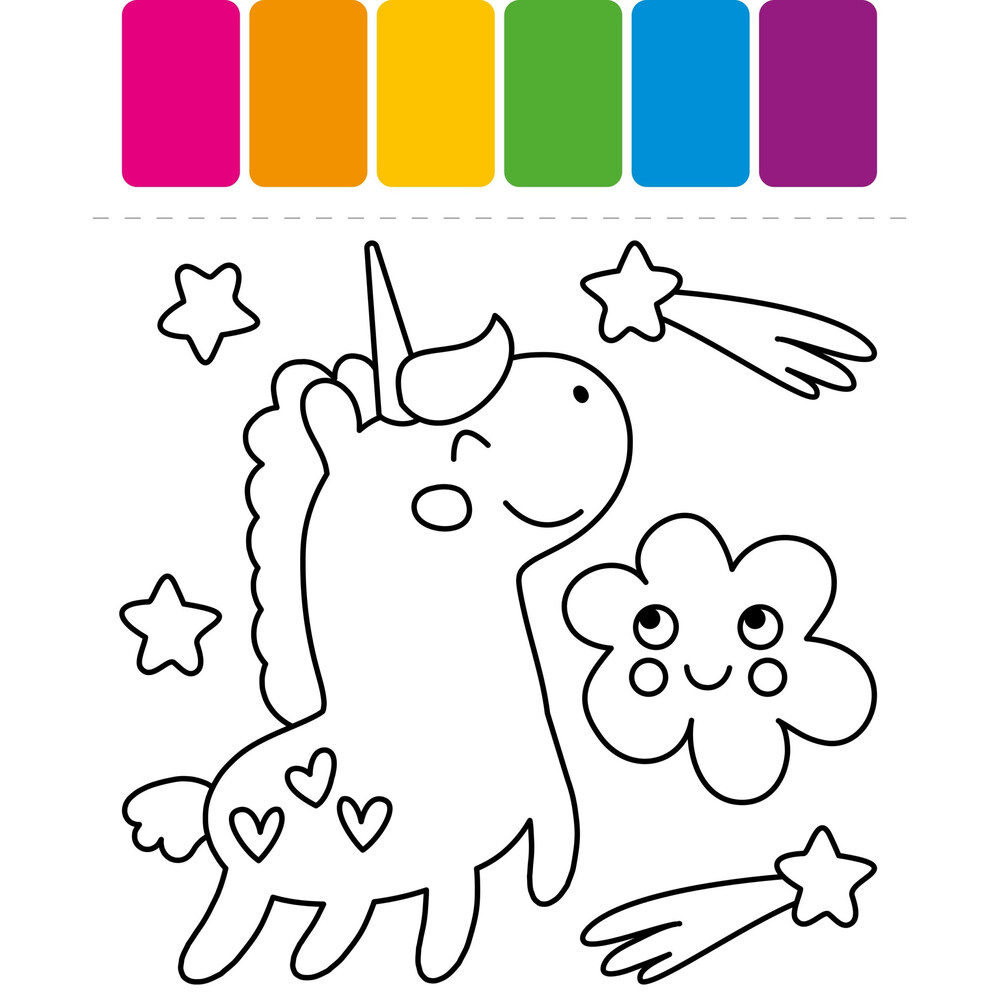 MA PREMIERE PALETTE DE PEINTURE - LICORNES