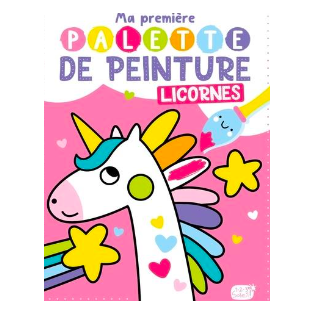 MA PREMIERE PALETTE DE PEINTURE - LICORNES