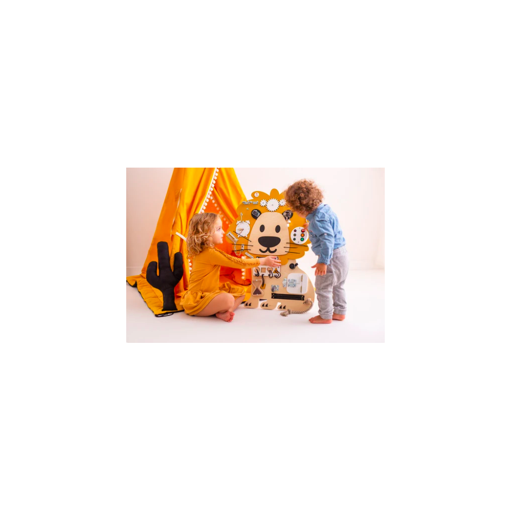 Busy Bord  - Lion - avec pieds