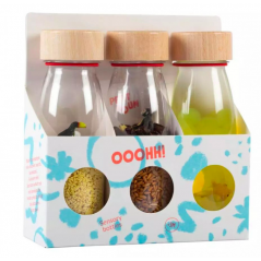 3 bouteilles sensorielles - Tropical - Petit Boum