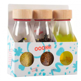 3 bouteilles sensorielles - Tropical - Petit Boum