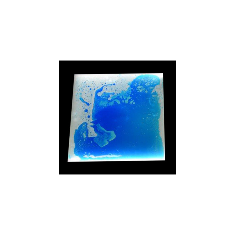 Dalle de sol sensorielle liquide lumineuse – Bleu