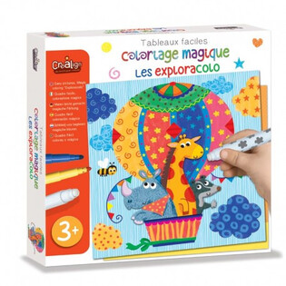 Coloriage magique - Les exploracolo