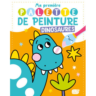 MA PREMIERE PALETTE DE PEINTURE - Dinosaures