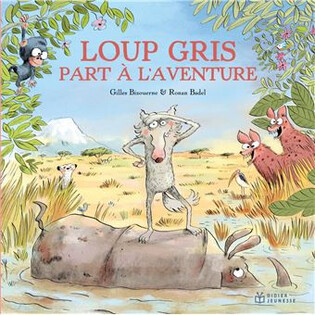Loup gris part à l'aventure - DIDIER  jeunesse