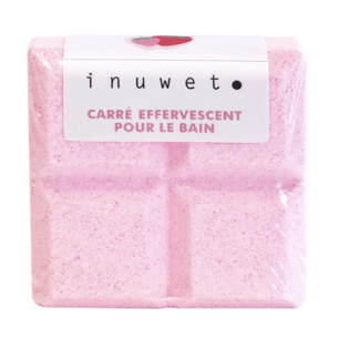 CARRE SLAB FIZZER FRAISE STRAWBERRY 50GR