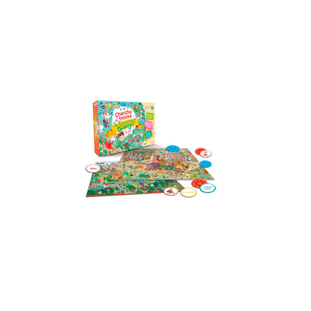 Jeu de société Auzou Cherche et trouve au Royaume Dubazar