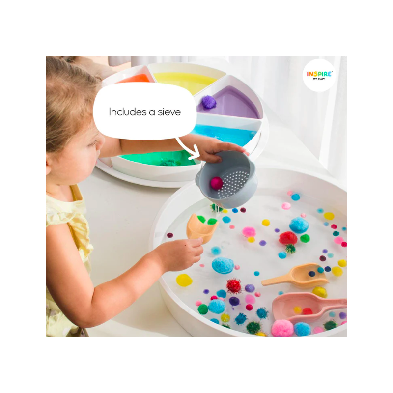 INSPIRE MY PLAY Ensemble de bols gigognes Bleu/Vert