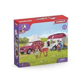 HORSE CLUB  - Grand voyage équestre en voiture et remorque  - SCHLEICH