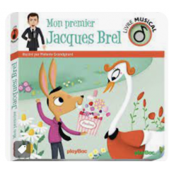Livre musical - Mon Premier Jacques Brel - PLAY BAC