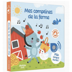 Mes comptines de la ferme - SONORE - AUZOU