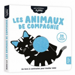 Mes premiers flaps - les animaux de compagnie - AUZOU
