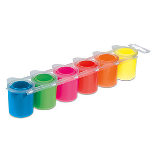 Gouache – fluo (6 couleurs) – 25 ml