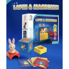 Smartgames lapin & magicien jeu de logique pour enfant