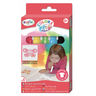 FEUTRES AEROGRAPHE TEXTILE COLORS MAGIC AIR -  Adaline kids
