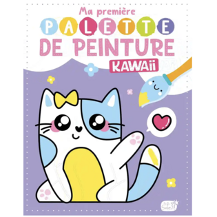 Ma première palette de peinture - Kawaii