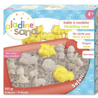 SABLE À MODELER 'ALADINE - KIDS' SAFARI