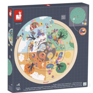 PUZZLE ROND JARDIN - JANOD