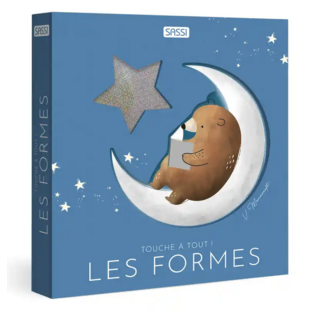 Les formes - Touche à tout ! -  Album Cartonné - SASSI