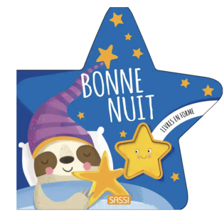 Bonne nuit  - Livre en Forme -  Album Cartonné - SASSI