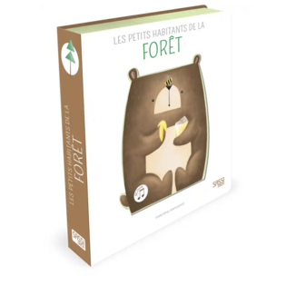 Les petits habitants de la forêt  -  Album Cartonné Sonore - SASSI