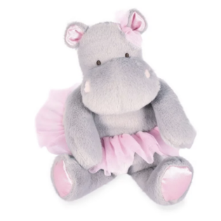 Peluche hippopotame tutu rose - 22CM  - Histoire d'Ours