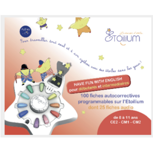 Etoilium - Chevalet : Have fun with English pour débutants et intermédiaires