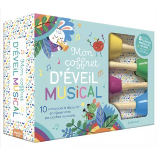 MON COFFRET D'ÉVEIL MUSICAL - 8 CLOCHES MUSICALES - Auzou
