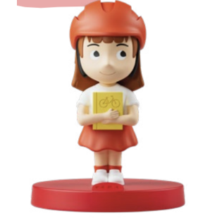 Faba Figurine -SOPHIE ET LE VÉLO MAGIQUE