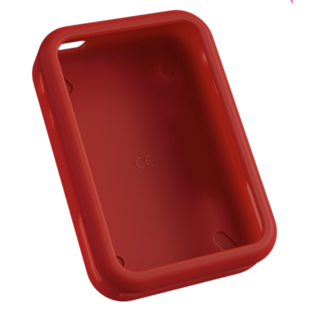 Faba + - Coque de protection Patapum rouge