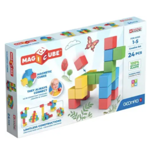Ensemble créatif Geomag MagiCube 24 pièces
