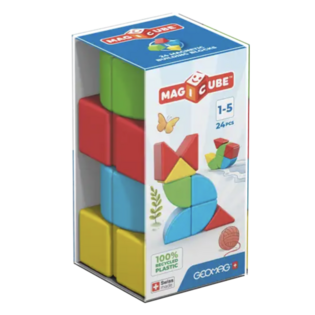 Geomag Magicube Blocs Cristal Recyclé 24 pcs