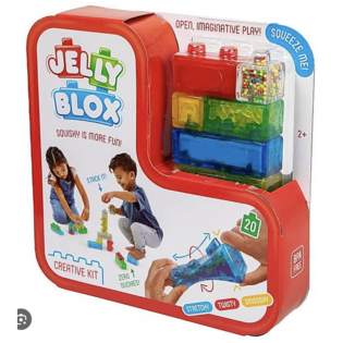 Jelly Blox rouge - creative kit  - Blocs de Construction Souples