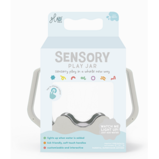 GLO PALS - Sensory Play Jar -  Gris