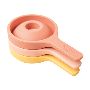 INSPIRE MY PLAYTRAY - Set Entonnoirs pliables - jaune/rouge