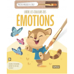 Libère les couleurs des émotions - Avec 1 pinceau -  SASSI
