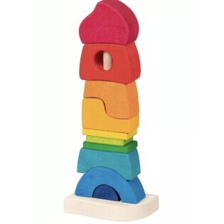 Goki - Jeu de construction et puzzle en bois Escargot