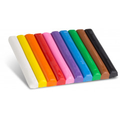 PRIMO -  10 couleurs (10x18gr) pâte à modeler