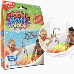 Zimpli - Jeu de bain sensoriel 6 sachets