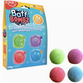 Zimpli - Bombe de bain X4