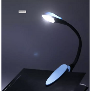 TRENDHAUS -  Lampe de lecture LED Flexi rose ou bleu avec clip
