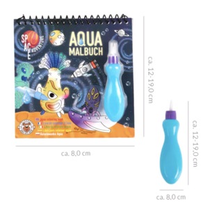 TRENDHAUS - Livres de coloriage aquatiques avec stylo ( peinture propre)