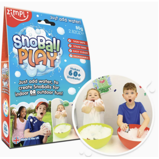 Zimpli - Snoball Play Sensory 60 SnoBalls