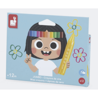 crayons de cire x12 - Janod