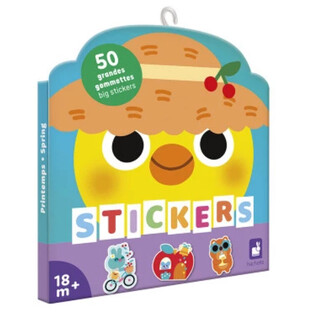 50 Grandes Gommettes Printemps  - Janod