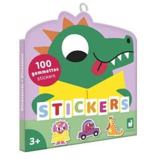 100 Gommettes Dinosaures- Janod