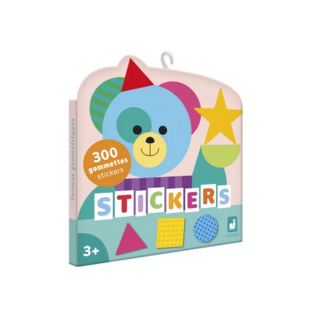300 Gommettes Formes Géométriques - Janod