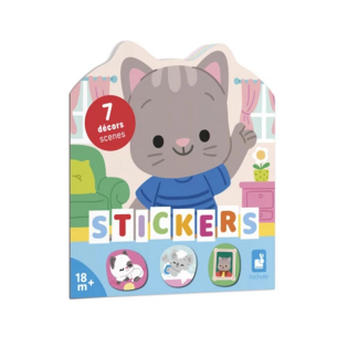 Cahier de Stickers et Décors La Maison - Janod