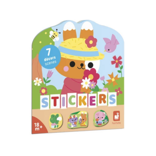 Cahier de Stickers et Décors La Campagne - Janod
