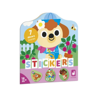 Cahier de Stickers et Décors Le Jardin - Janod